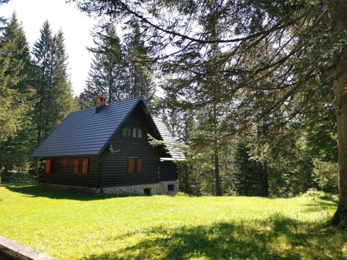 Chalet Stara Jelka Pokljuka Zgornje Gorje Kültér fotó