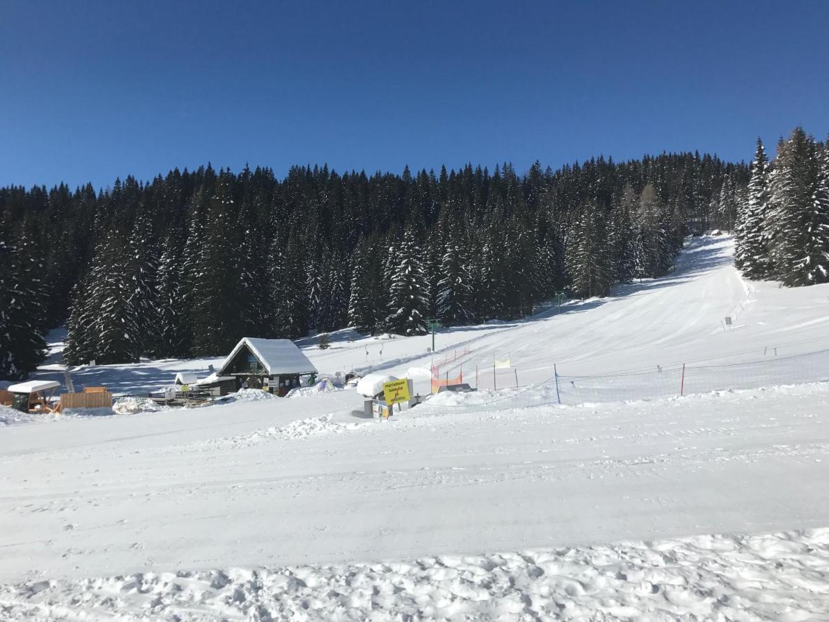 Chalet Stara Jelka Pokljuka Zgornje Gorje Kültér fotó