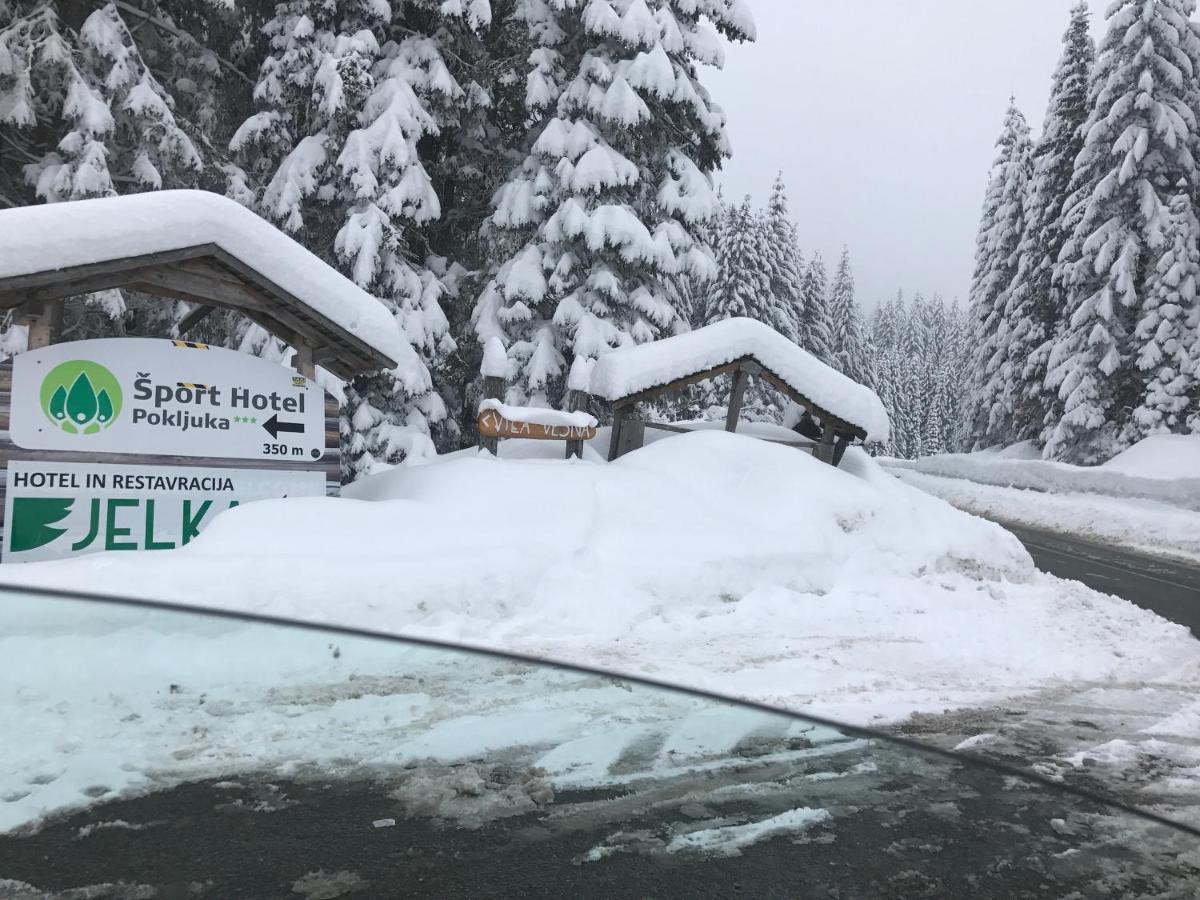 Chalet Stara Jelka Pokljuka Zgornje Gorje Kültér fotó