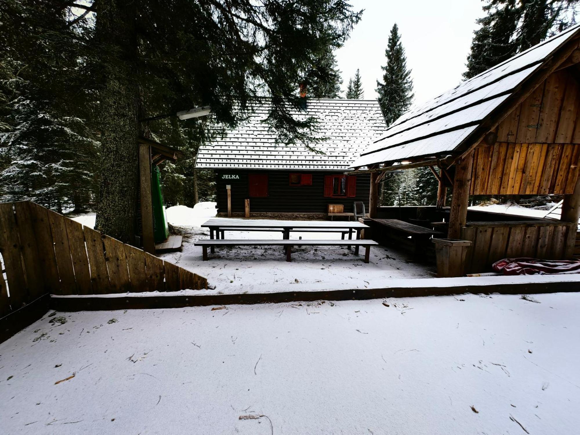 Chalet Stara Jelka Pokljuka Zgornje Gorje Kültér fotó