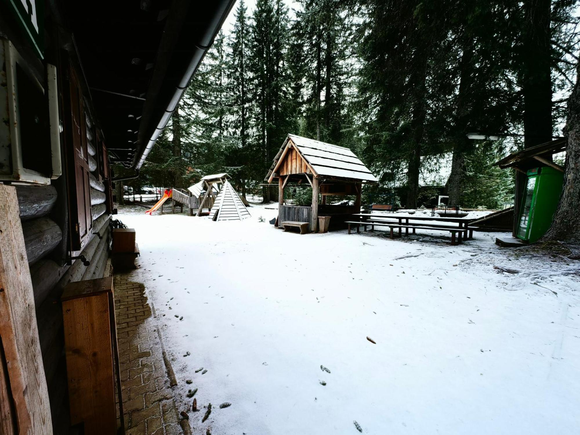 Chalet Stara Jelka Pokljuka Zgornje Gorje Kültér fotó
